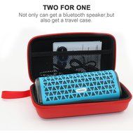 TecBillion Arc-triangle Bluetooth 3.0 Portable Wireless Speaker, with 2 Loudspeaker, Total 6W Output Power with... N19