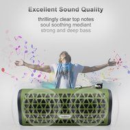 TecBillion Arc-triangle Bluetooth 3.0 Portable Wireless Speaker, with 2 Loudspeaker, Total 6W Output Power with... N24