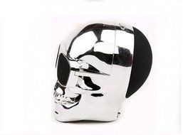 Generic Skull Head Shape Portable Wireless Bluetooth Speaker for Desktop PC/Laptop Notebook/Mobile Phone/MP3/MP4... N6