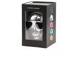 Generic Skull Head Shape Portable Wireless Bluetooth Speaker for Desktop PC/Laptop Notebook/Mobile Phone/MP3/MP4... N8