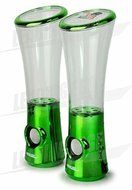 Water Dancing Speaker X3 Chrome Green