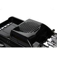 Mini Truck Car Model Bluetooth Speaker Handsfree FM Voice Prompts Mutil-function Loudspeaker Color Red N4