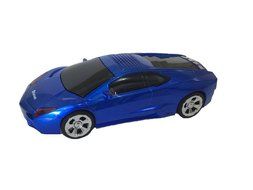 Bluetooth Wireless Portable Blue Lamborghini Shape Car Mini Music Speaker Support Tf Card, Usb, Fm Radio Function... N3