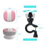 Miomix MX-10 Bike Speaker Bluetooth 3.0 Wireless Audio Waterproof with Holder for Shower Riding Camping iPhone... N4