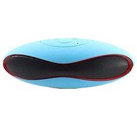 Ywei Bluetooth Speakers, Mini Small Rugby Type Wireless Bluetooth Speakers (Blue) N2