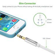 Ugreen 3.5mm Audio Stereo Y Splitter Cable 3.5mm Male to 2 Port 3.5mm Female for Earphone and Headset Splitter... N15