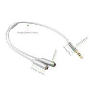 Ugreen 3.5mm Audio Stereo Y Splitter Cable 3.5mm Male to 2 Port 3.5mm Female for Earphone and Headset Splitter... N16