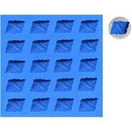 Silicone Mold, Coastal Twist, 20/sheet