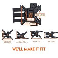 ECHOGEAR Full Motion Articulating TV Wall Mount Bracket for most 26-50in TVs - Features 20" of Extension 15&ordm; of... N7