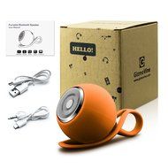 GizmoVine Bluetooth Speaker Wireless Portable Multicolor Audio Fashion Design Ultra Clear Sound Powerful Pink N41