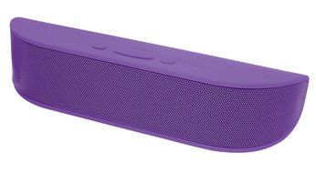 Aduro BeeBop Portable Wireless Bluetooth Speaker with Built in Speakerphone (Purple)