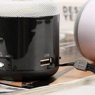 LED Bluetooth Speaker Portable Mini LED Wireless Bluetooth Speaker Stereo Sound Box with TF-Card Slot for iPhone... N6