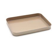 Hiltow Nonstick Bakeware 10-Inch x 7.4-Inch Cake Pan,Gold