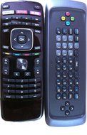 VIZIO XRT302 KE Internet Qwerty Keyboard Remote for Select VIZIO TV'S