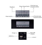 Bluetooth Speaker,Portable Wireless Sound Speaker Box with TF,FM,Microphone Multi-Function for Apple iPhone iPad... N5