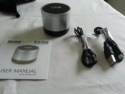 iBomb(TM) EX350 High Quality Wireless Bluetooth 3.0 with 3.5mm AUX Input, Microphone, Micro SD Card Slot Include... N2