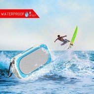 Bluetooth Speakers - Wireless, Waterproof and Portable for Outdoor, Indoor and use in Shower - Weatherproof, built... N26