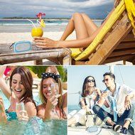 Bluetooth Speakers - Wireless, Waterproof and Portable for Outdoor, Indoor and use in Shower - Weatherproof, built... N27