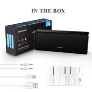 Bluetooth Speakers, Parikaras Stereo 20W Speaker (Dual 10W Drivers, Dual Passive Subwoofer, Strong Bass, Aluminum-Alloy... N9