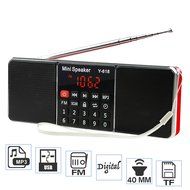 LEFON Multifunctional Bluetooth Dual Channel Digital AM / FM Radio Media Speaker MP3 Music Player Support TF Card... N12
