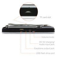LEFON Multifunctional Bluetooth Dual Channel Digital AM / FM Radio Media Speaker MP3 Music Player Support TF Card... N51
