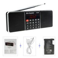 LEFON Multifunctional Bluetooth Dual Channel Digital AM / FM Radio Media Speaker MP3 Music Player Support TF Card... N56
