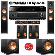 Klipsch RP-280F 5.2 Reference Premiere Home Theater System with Yamaha AVENTAGE RX-A3060BL 11.2-Ch Network A/V...