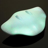 Dynamic LED Lights Nightlight Wireless Portable Bluetooth Stingray Fish/Shark-shape Speaker Support TF Card for... N15