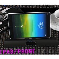 LarKoo Ultra Portable Wireles Rechargeable Handsfree Bracket LCD Bluetooth Speaker Stereo Syste Stand for Smartphones... N8