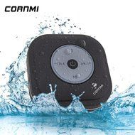 CORNMI EBS-52 FM RADIO Water Resistant Bluetooth Wireless Shower Speaker Hands-Free Portable Speakerphone Built-in...