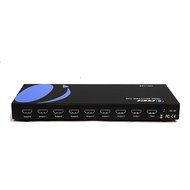 OREI HD-104 1x4 4 Ports HDMI Powered Splitter for Full HD 1080P &amp; 3D Support (One Input To Four Outputs) N3