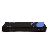 OREI HD-104 1x4 4 Ports HDMI Powered Splitter for Full HD 1080P &amp; 3D Support (One Input To Four Outputs) N4