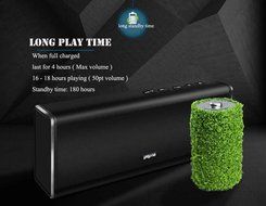 Piple Wireless Bluetooth Speaker 20W Built-in 4400mAh Battery Power Bank Function Boom Premium Wireless Stereo... N6