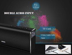 Piple Wireless Bluetooth Speaker 20W Built-in 4400mAh Battery Power Bank Function Boom Premium Wireless Stereo... N7