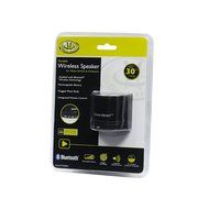Gear Head Bluetooth Wireless Speaker with Microphone, Black (BT3500BLK)