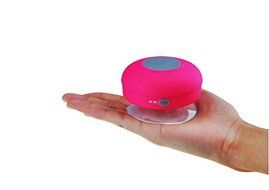 Zewik Wireless Water Resistant Bluetooth 3.0 Shower Speaker, Handsfree Portable Speakerphone with Built-in Mic... N5