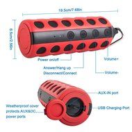 UPPEL Portable Wireless Bluetooth Speaker Outdoor with Shockproof, Splashproof, Water-Resistant , Bluetooth 4.0...
