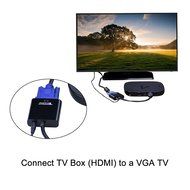 Tendak Gold-Plated Active HD 1080P HDMI to VGA Converter Adapter Dongle with 3.5mm Audio for Laptop PC Projector... N26