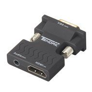 Tendak Gold-Plated Active HD 1080P HDMI to VGA Converter Adapter Dongle with 3.5mm Audio for Laptop PC Projector... N29
