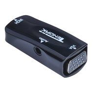 Tendak Gold-Plated Active HD 1080P HDMI to VGA Converter Adapter Dongle with 3.5mm Audio for Laptop PC Projector... N36