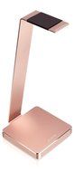 LUXA2 E-ONE Rose Gold Aluminum Headphone Stand for Beats, Sony, Sennheiser, Philips, Audio-Technica, Plantronics...