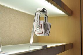 LUXA2 E-ONE Rose Gold Aluminum Headphone Stand for Beats, Sony, Sennheiser, Philips, Audio-Technica, Plantronics... N29