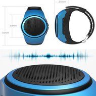 HONGYU Wireless Outdoor Sport Portable Bluetooth Watch Speaker with FM Radio,Support Micro Memory Card and Remote... N13