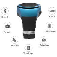 HONGYU Wireless Outdoor Sport Portable Bluetooth Watch Speaker with FM Radio,Support Micro Memory Card and Remote... N14