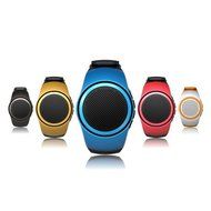 HONGYU Wireless Outdoor Sport Portable Bluetooth Watch Speaker with FM Radio,Support Micro Memory Card and Remote... N16