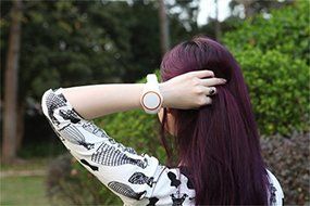 HONGYU Wireless Outdoor Sport Portable Bluetooth Watch Speaker with FM Radio,Support Micro Memory Card and Remote... N35