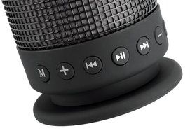 10 Watt Portable Bluetooth 4.0 Speaker - 360 Degree Sound, 88 LEDs, 5 Lighting Functions, Hands Free, Micro SD... N2