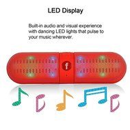 Bluetooth Speaker, EEEKit Portable Bluetooth 4.1 Wireless Mini LED Color Changing Rave Light Show Stereo Speaker... N3