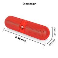 Bluetooth Speaker, EEEKit Portable Bluetooth 4.1 Wireless Mini LED Color Changing Rave Light Show Stereo Speaker... N7