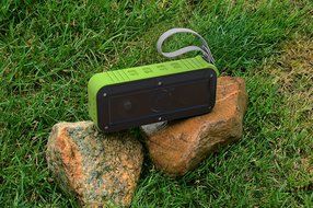 8 Hour Dual Bluetooth Speaker with Shockproof and Waterproof Protection - Bluetooth Speaker Waterproof Speaker... N2